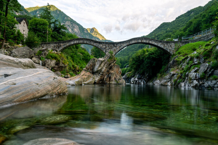 Römerbrücke Ponte dei Salti Schweiz