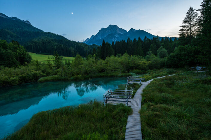 Slowenien Naturreservat Zelenci