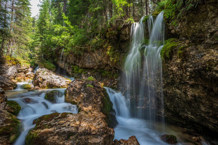 Dolomiten Wasserfall