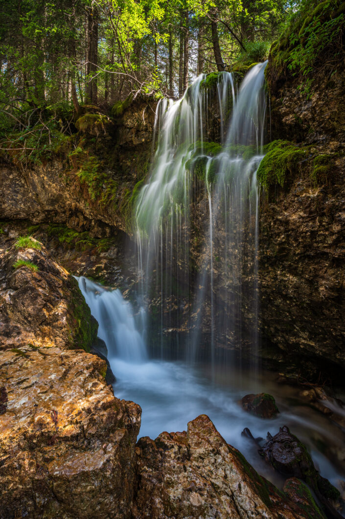 Dolomiten Wasserfall